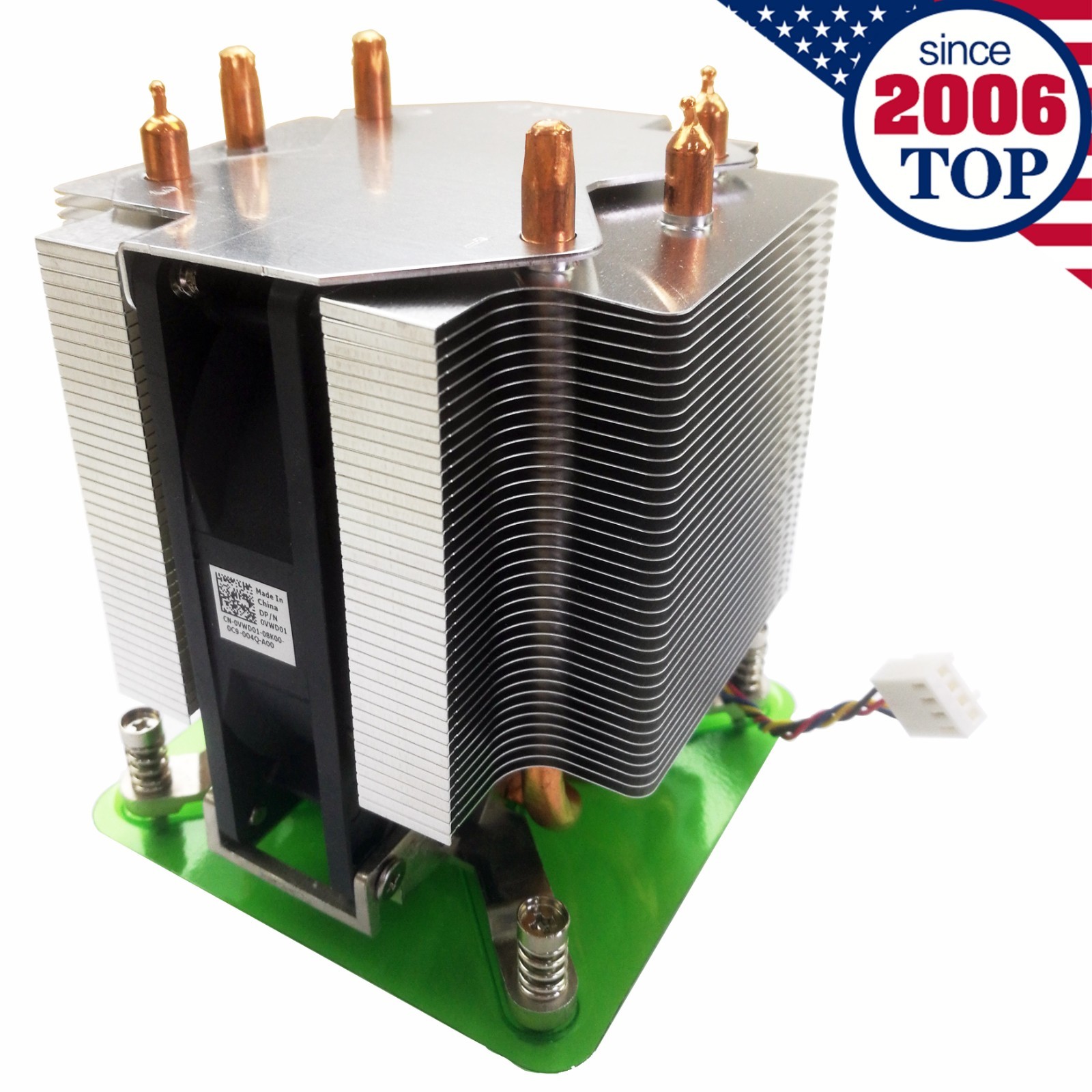 CPU Air Cooler Heat Sink w/ Fan for Dell XPS 8940 G5 5090 Optiplex 7080MT VWD01