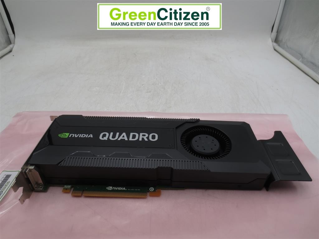 HP NVIDIA Quadro K5000 4GB GDDR5 Professional Video Graphics Card