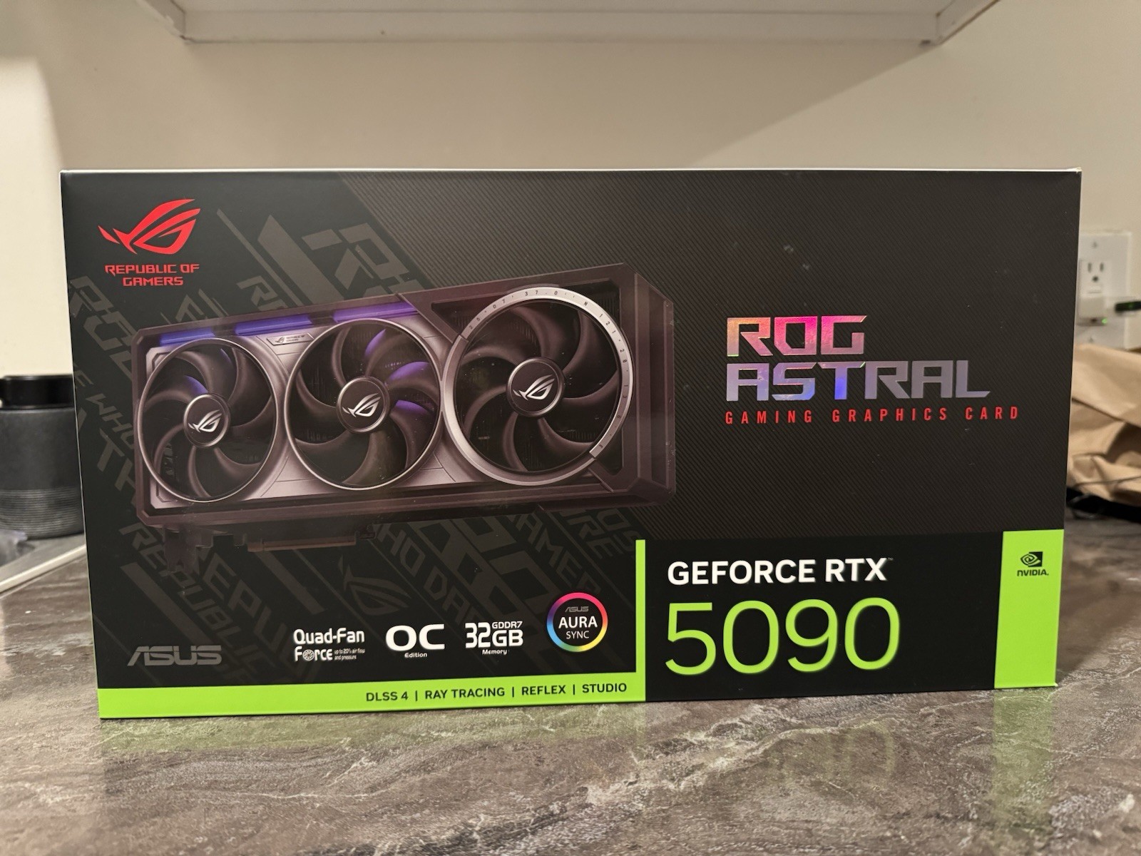 Asus Astral RTX 5090 Cooler + Pcb No Core And VRAM With Box (US Stock)