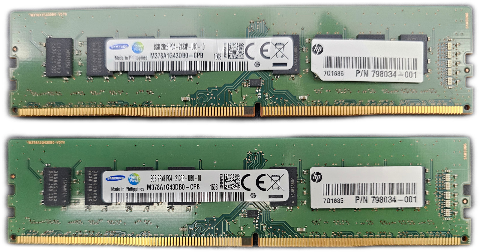 SAMSUNG 16GB DDR4 2133MHz PC4-2133P UDIMM DESKTOP RAM (2x8GB)