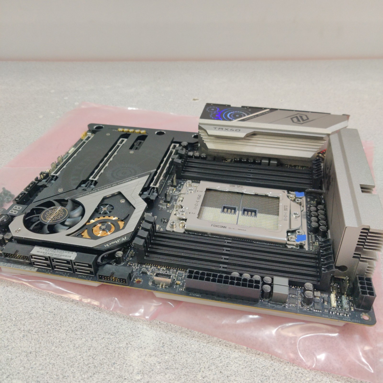 TESTED ASRock TRX40 TAICHI WIFI sTRX4 AMD DDR4 ATX AMD Motherboard MINT CONDITIO
