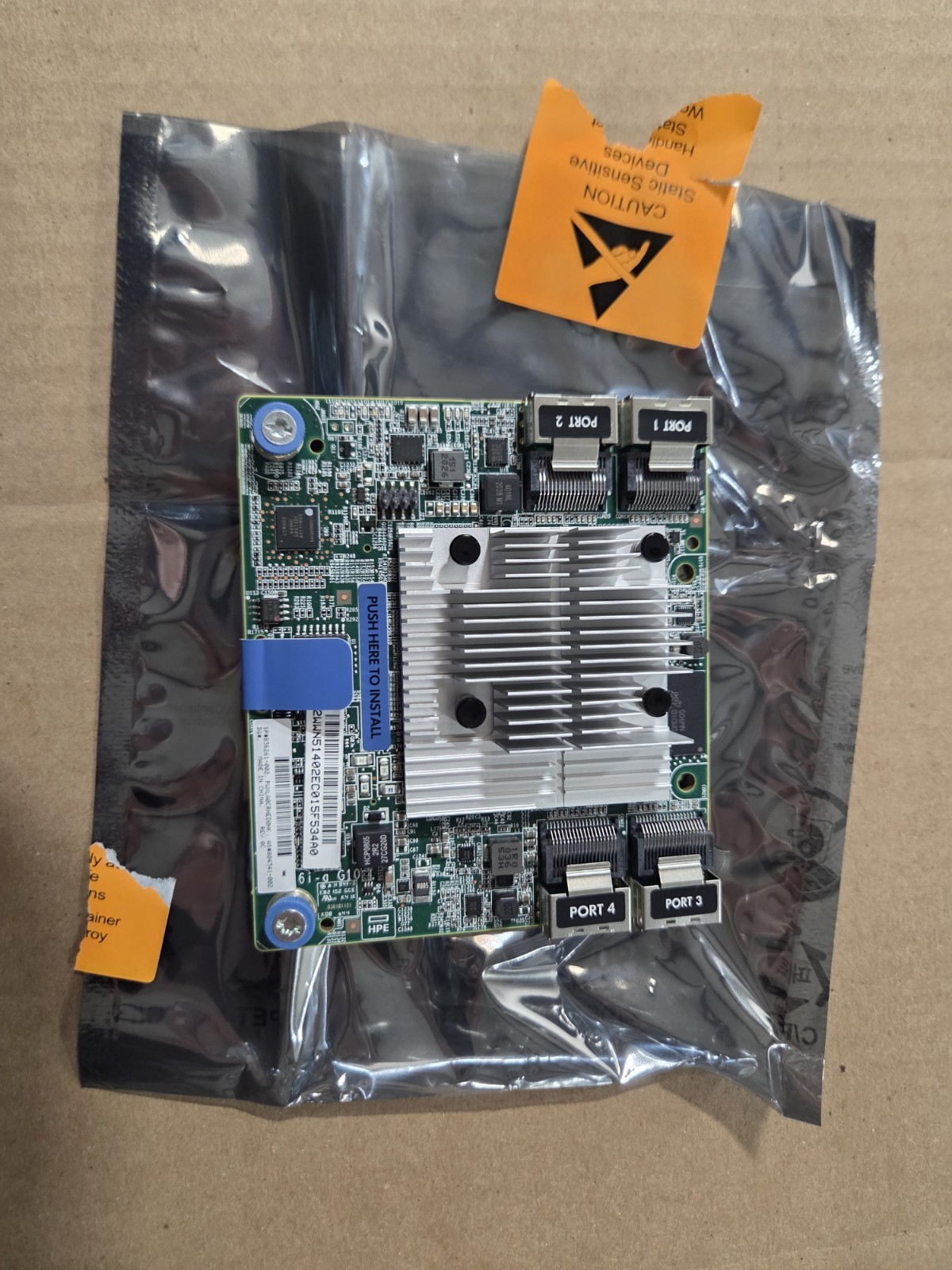 HPE Smart Array P816i-a SR SAS 4GB Cache 12G Gen10 Raid Controller 836261-001