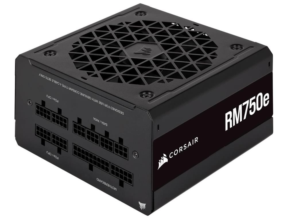 Corsair RM750e (2023) Fully Modular Low-Noise Power Supply – Cable included
