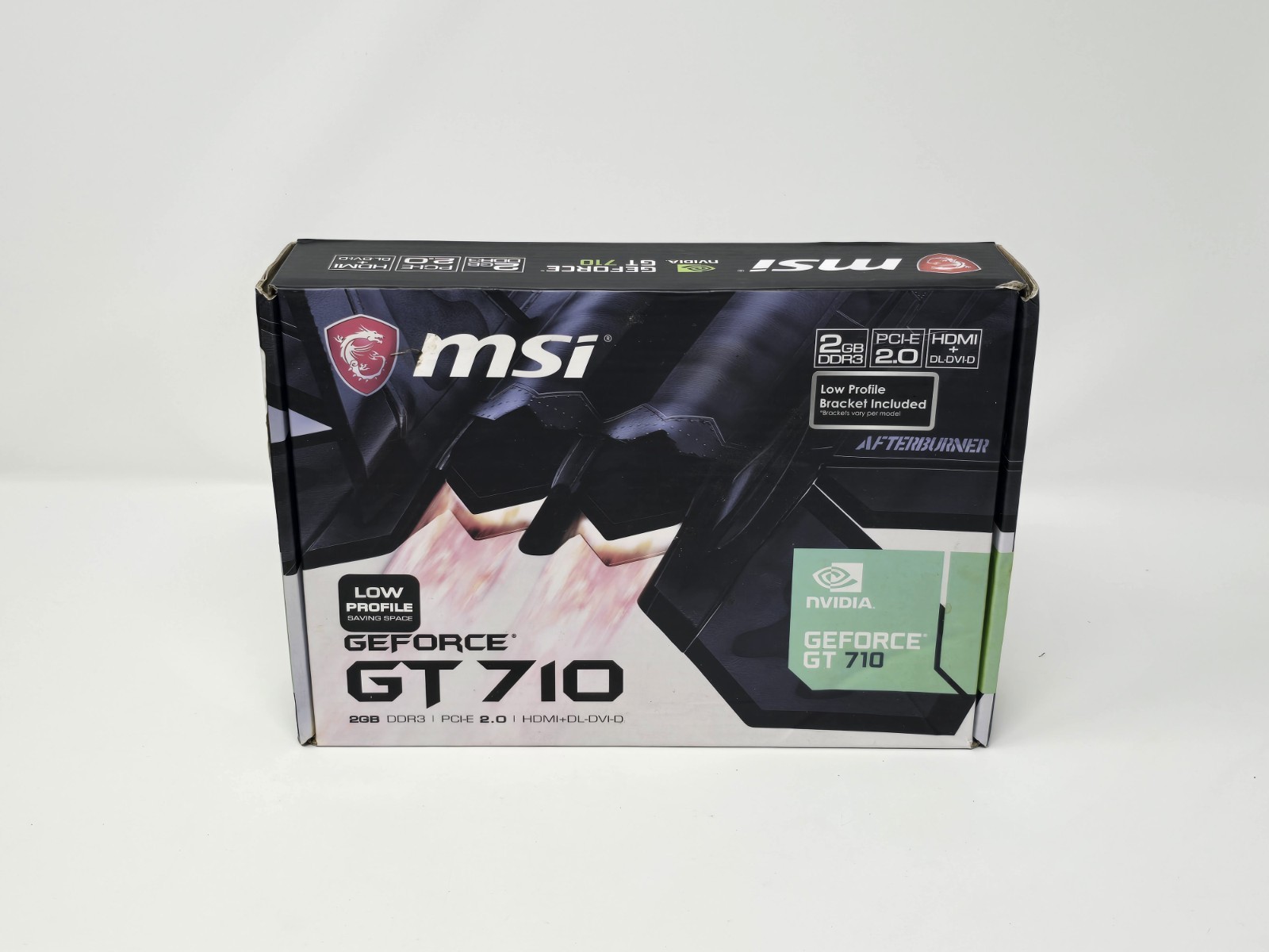MSI Gaming Geforce GT 710 2GB GDRR3 64-Bit HDCP Support Directx 12 Opengl 4.5 Si