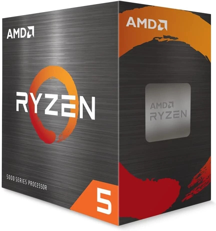 AMD Ryzen 5 5500 6-Core, 12-Thread Unlocked Desktop Processor with Wraith Stealt