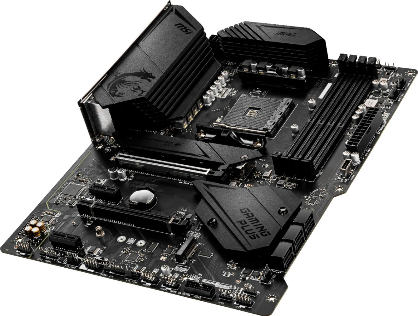 MSI – B550 GAMING PLUS (Socket AM4) AMD B550 ATX DDR4 Motherboard – Black