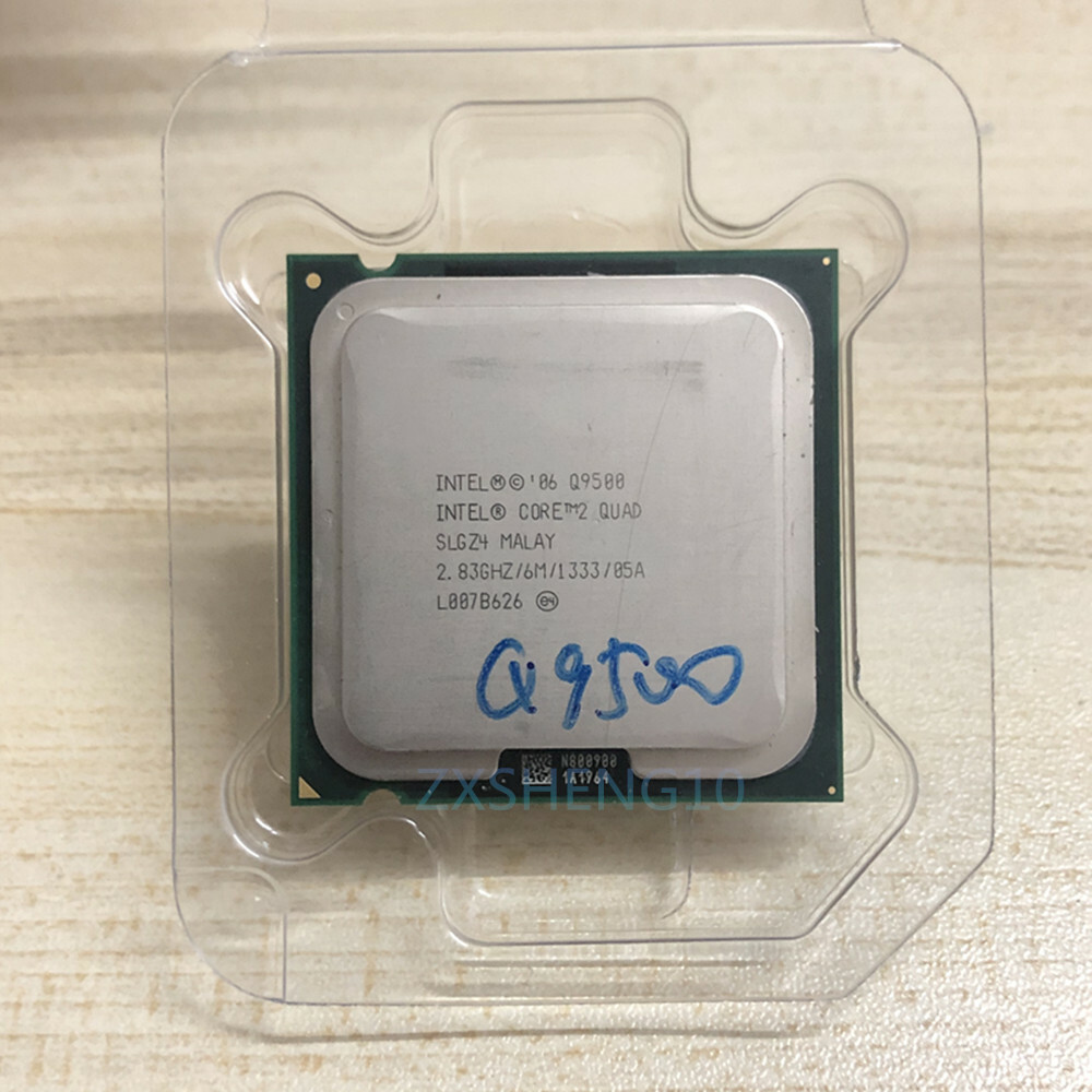 Intel Core 2 Quad Q9500 CPU Quad-Core 2.83GHz/6M/1333 SLGZ 4 LGA775 Processor