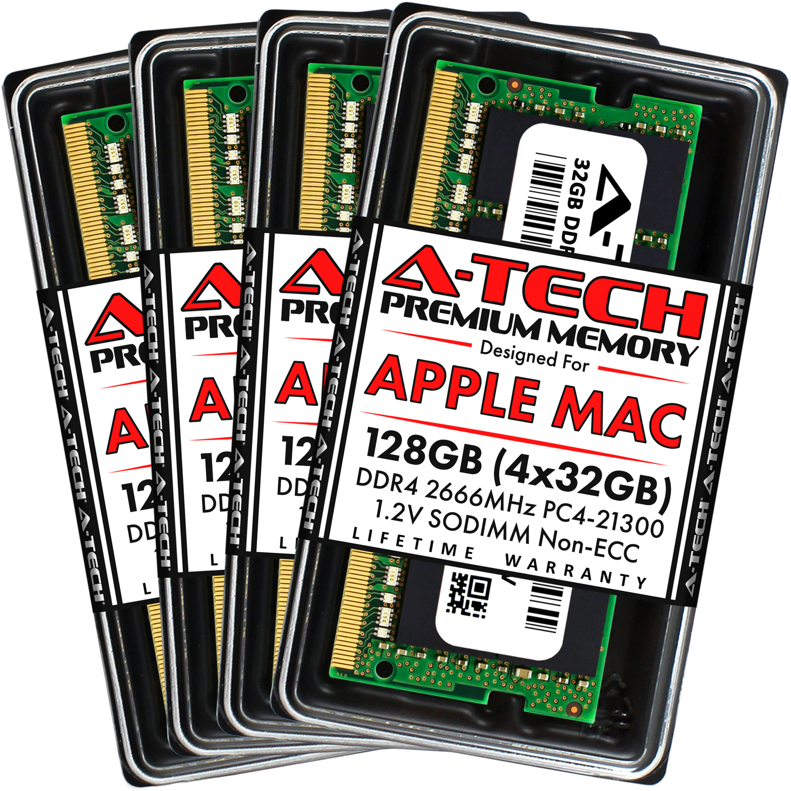 128GB 4x 32GB DDR4 2666 2667 Mac Memory RAM for APPLE iMac Late 2020 A2115 5K 27