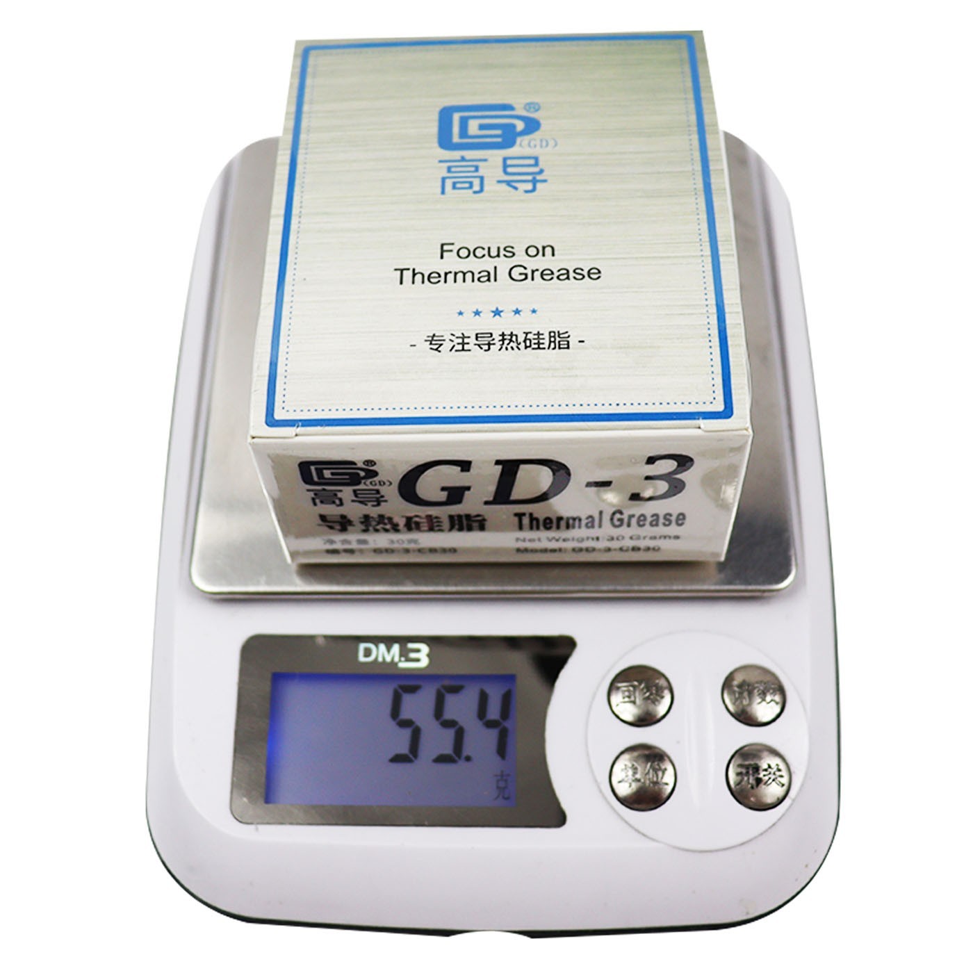 GD-3, 1 Pieces of Net Weight 30 Grams Thermal Paste Grease Heat Sink Compound