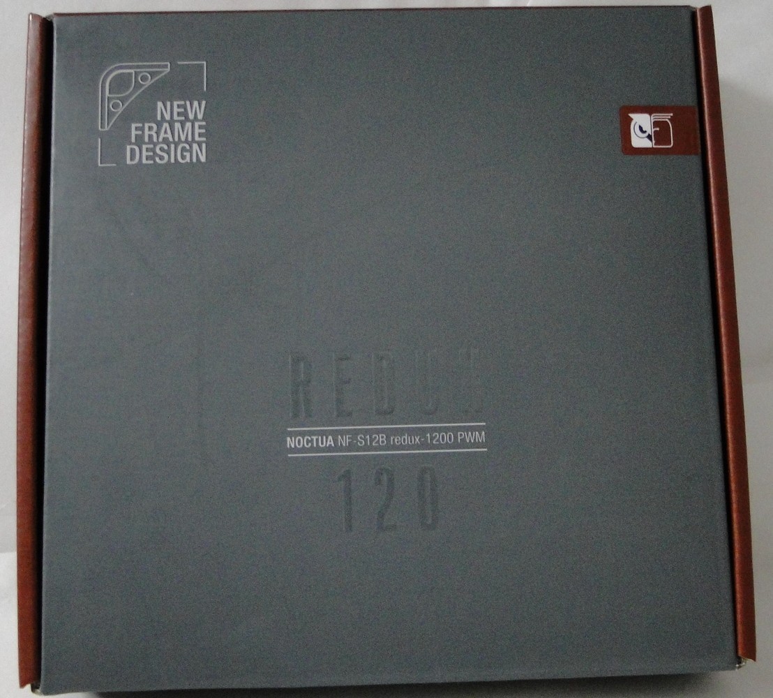 Noctua NF-S12B redux-1200 PWM, 4-Pin, 1200 RPM 120mm x 25mm , Grey NEW !