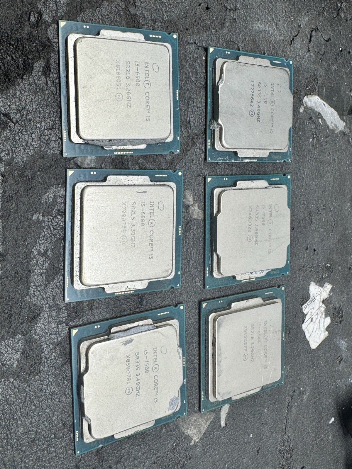 INTEL Core i5-6500 7500 (6M Cache, up to 3.60GHz) Quad-Core LGA1151 CPU – 6pcs
