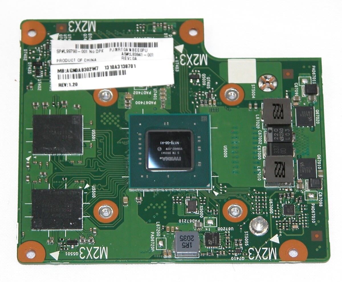 HP L83841-001 24-K0018 AIO nVidia MX350 N17S-G5-A1 2GB GDDR5 Graphics Card
