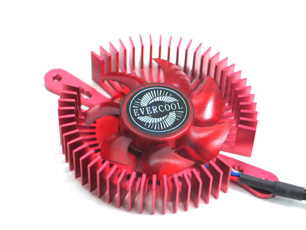 EverCool VC-RI-R Mini UFO Universal VGA Cooler, Red