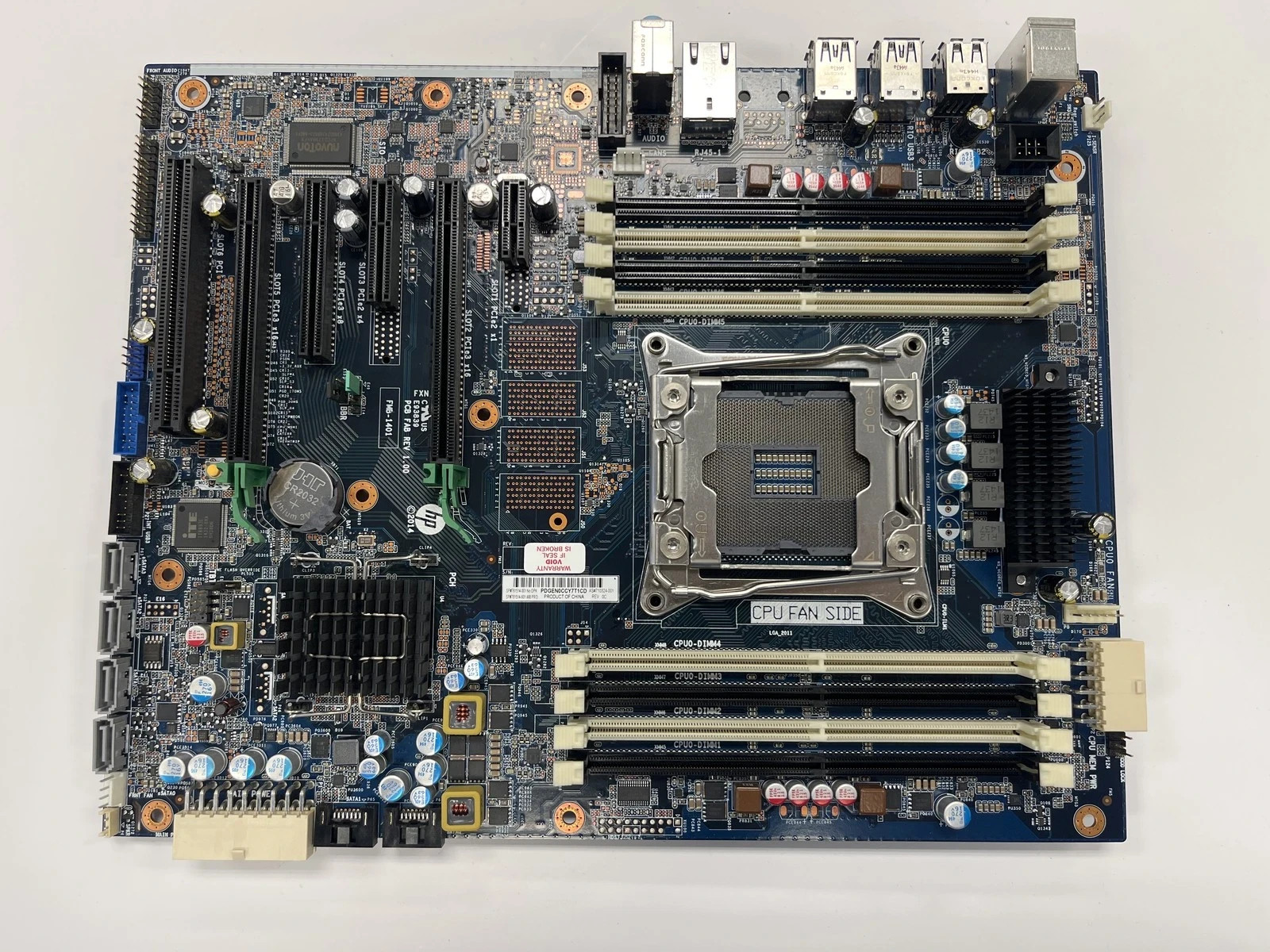 761514-001 HP Z440 Workstation System Board C612 Chipset LGA2011-3 DDR4