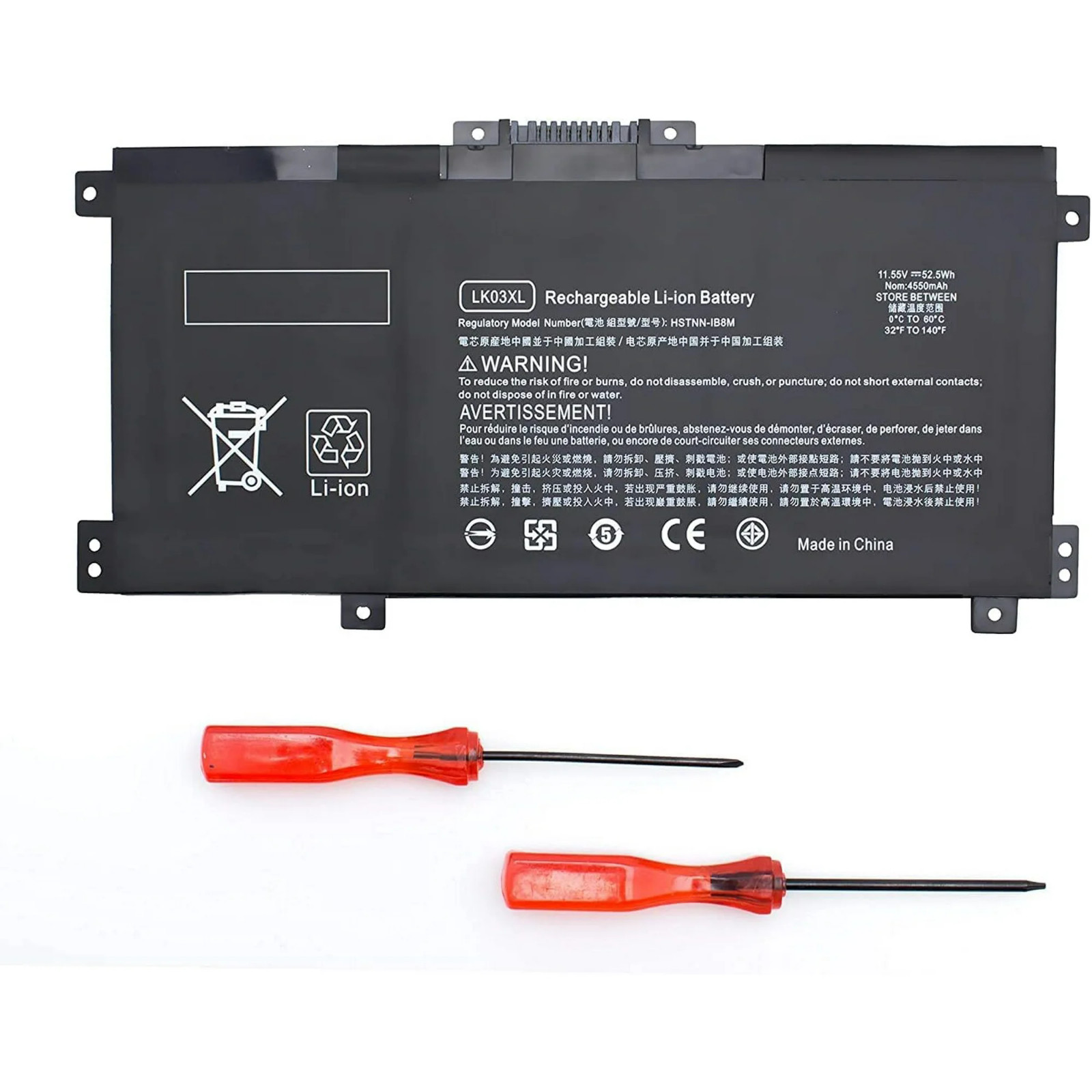 New Battery for HP Envy X360 15m-cp0xxx 15m-cp0011dx 15m-cp0012dx 15m-cp0012dx