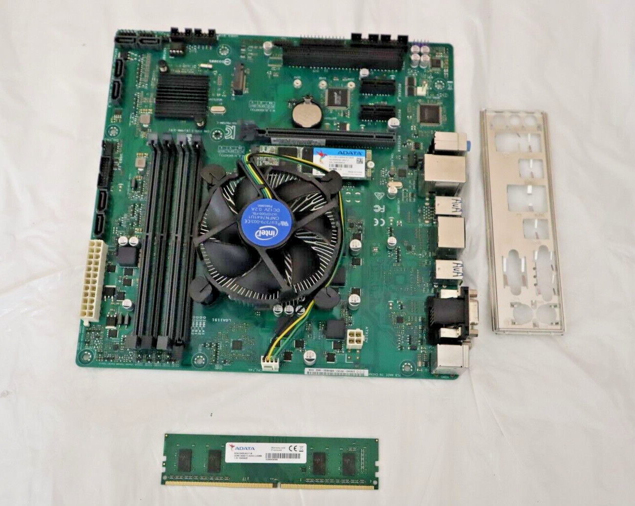 ASUS Motherboard PRIME B250M-C LGA 1151 DDR4 RAM mATX + Fan +I/O Shield