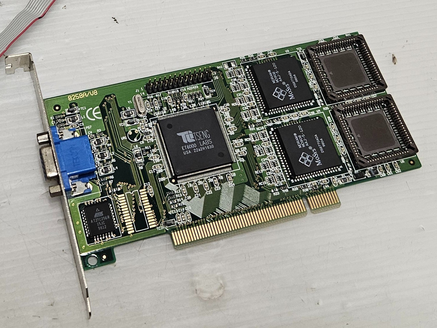 Tseng Labs ET6000 Jaton Video Magic 128, VRAM 2.25MB, PCI – VINTAGE VIDEO CARD