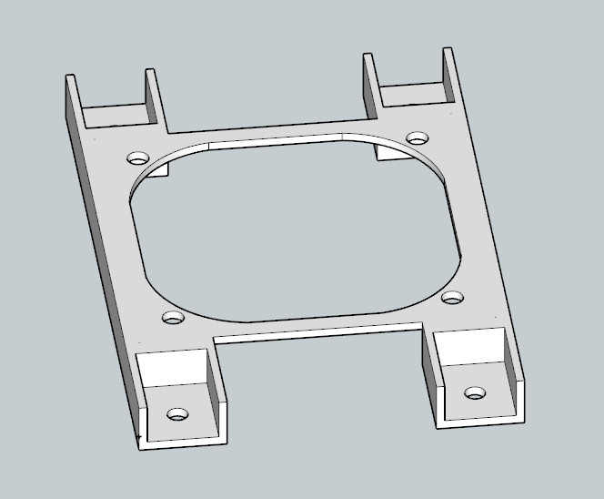 [AM4/AM5] MSI CORELIQID M360 M240 ARGB Custom Bracket, Strong PETG, Random Color