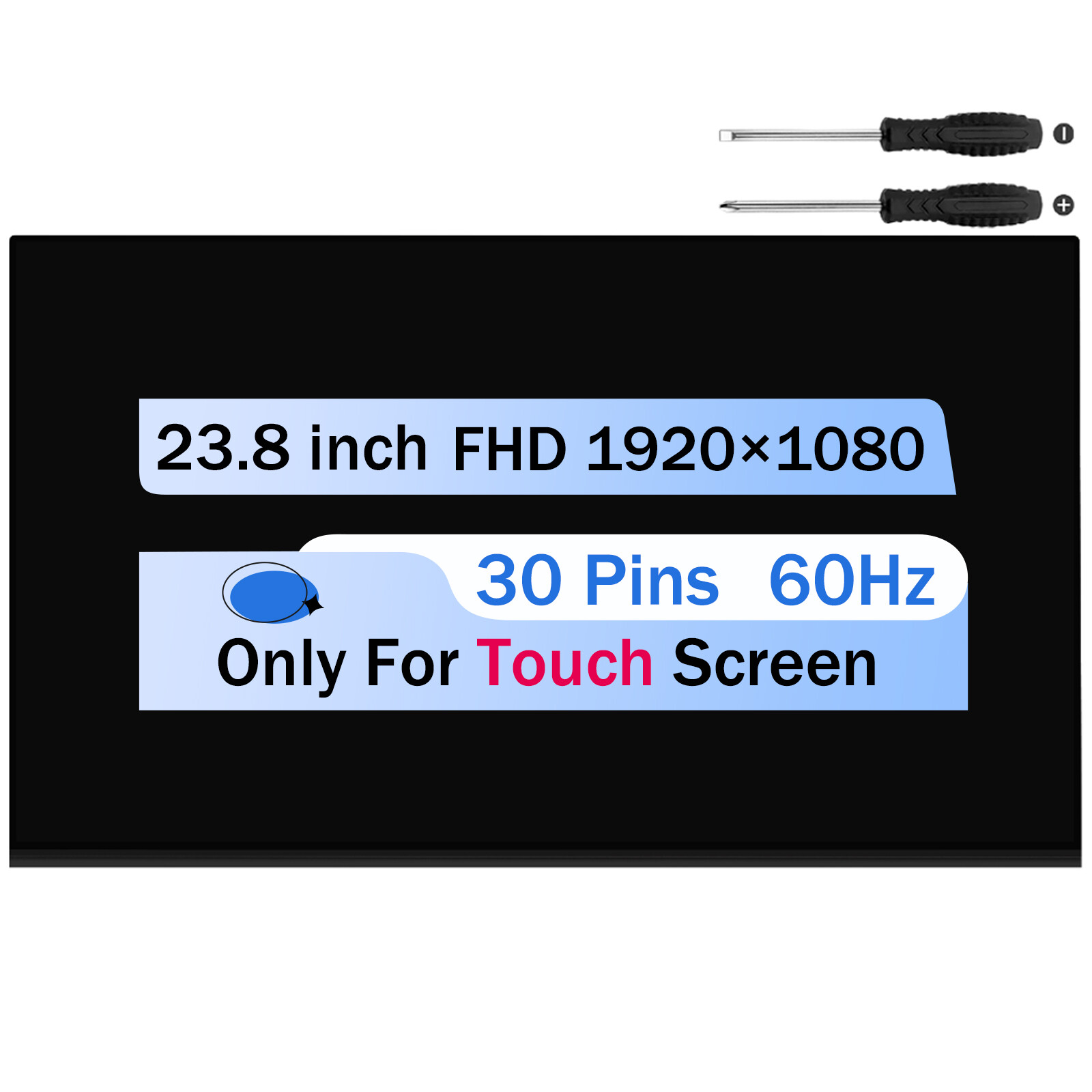 For HP AIO L05154-012 ZBD TS 24-F0022DS LCD Touch Screen Replacement 23.8″ FHD