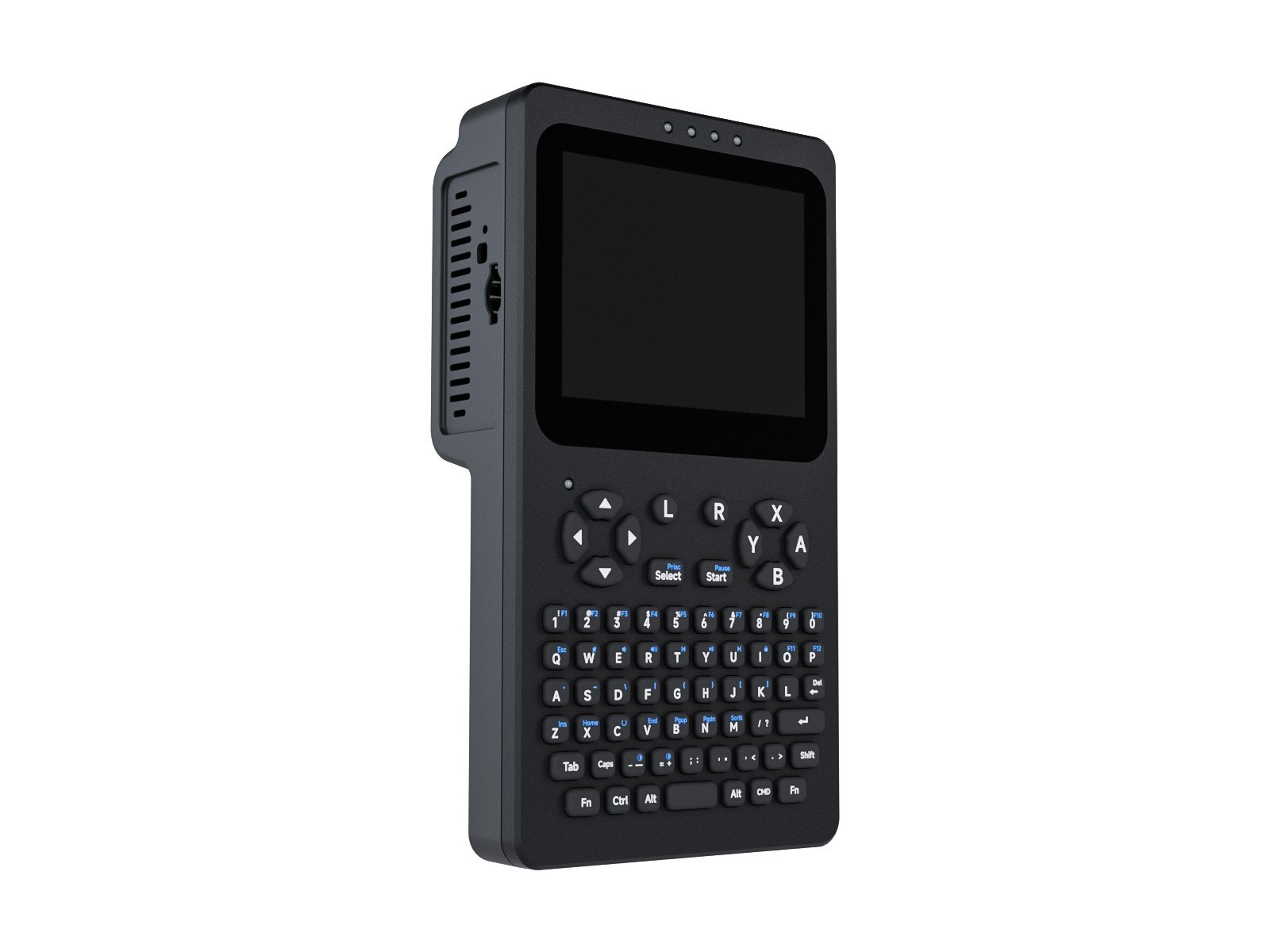 Portable Handheld Linux Terminal 3.5in Touch Display for Raspberry Pi 4B/5