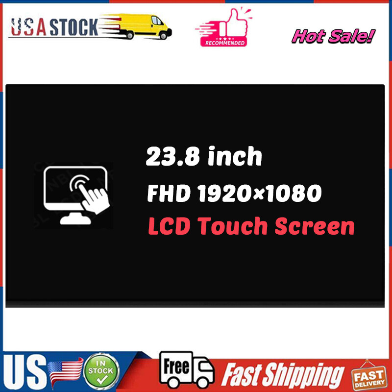 For HP All-in-One TPC-Q048-24 24″ LCD Touch Screen Display Replacement 23.8″ FHD