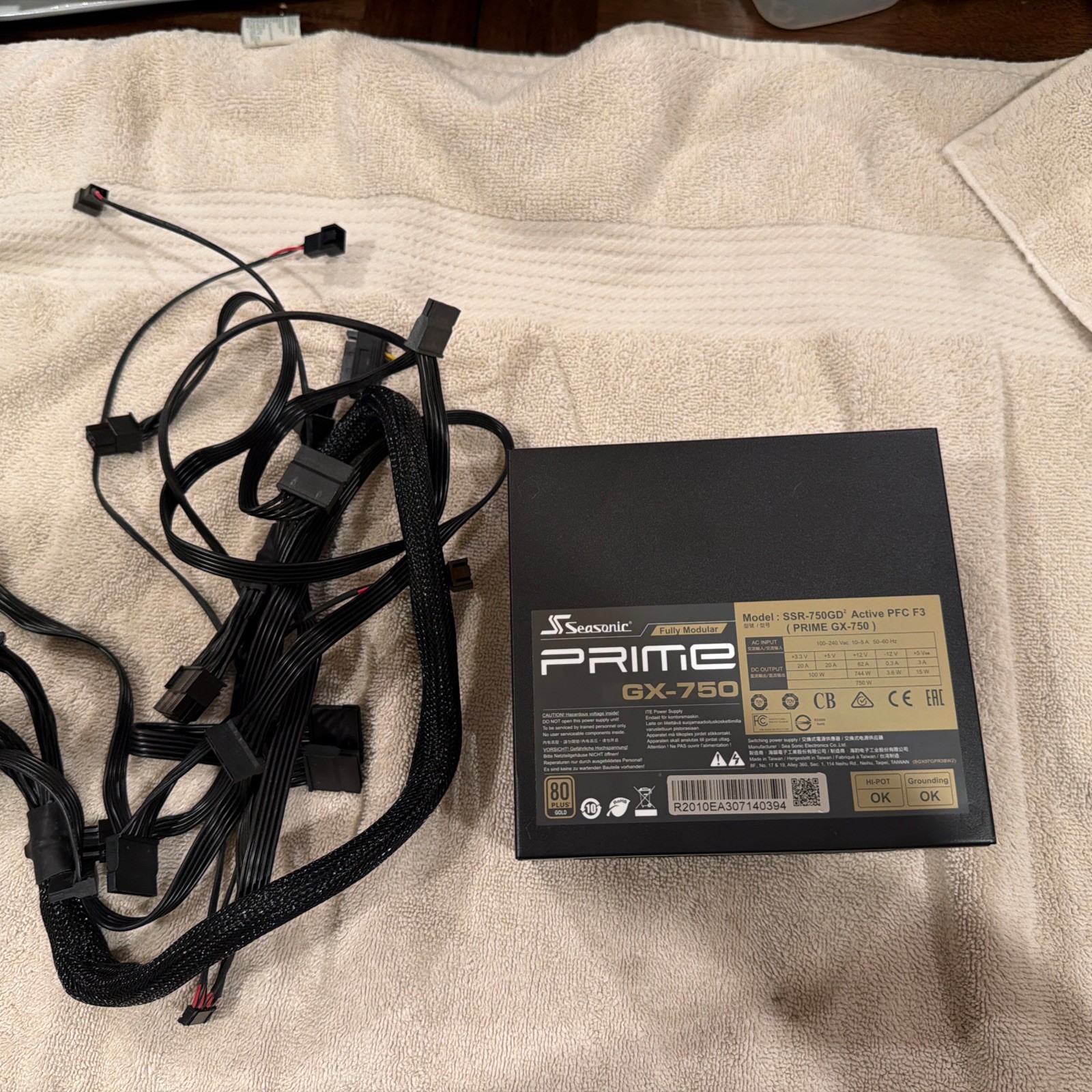 Seasonic PRIME 1300W ATX 80+ Gold SSR-1300GD Full-Modular Power Supply
