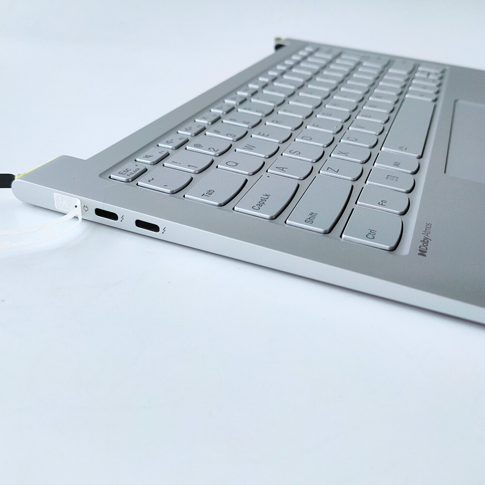 NEW For Lenovo IdeaPad Slim 7 14IAP7 Palmrest Backlit Keyboard Grey 5CB1H82621