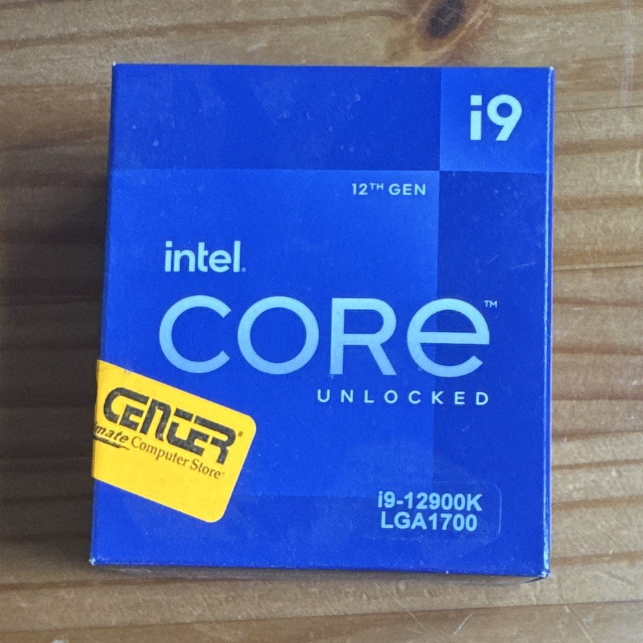 Intel Core i9-12900K 12th Gen Unlocked 16-Core LGA1700 3.2GHz