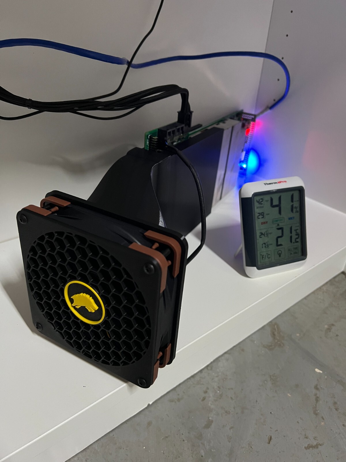 AMD BC-250 GPU + Cooler Case Solution Enclosure and Noctua Fan – Made from ABS