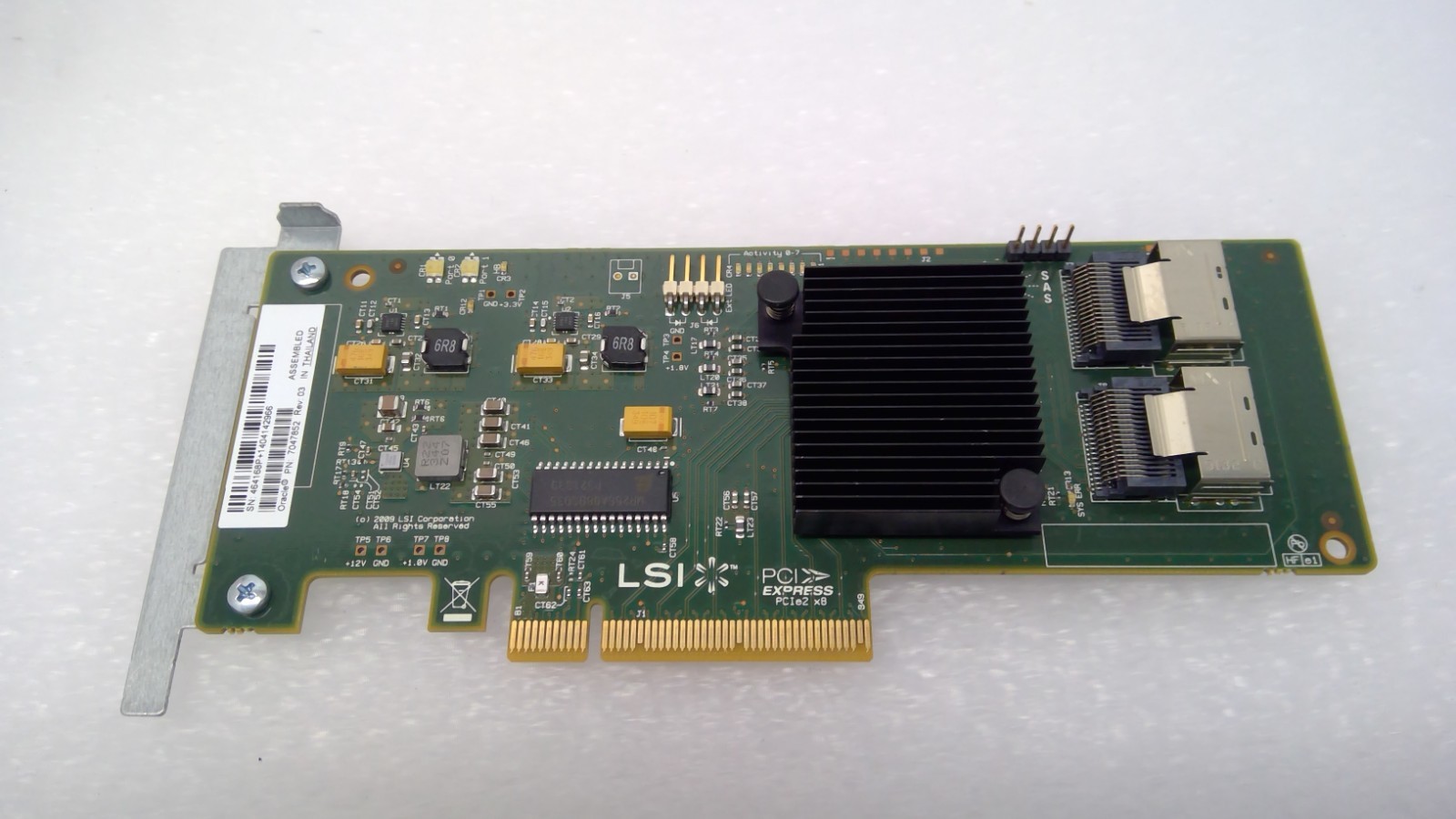 Sun LSI SAS9211-8i 8 Port 6Gb/s SAS SATA RAID Controller HBA Card PCI-e