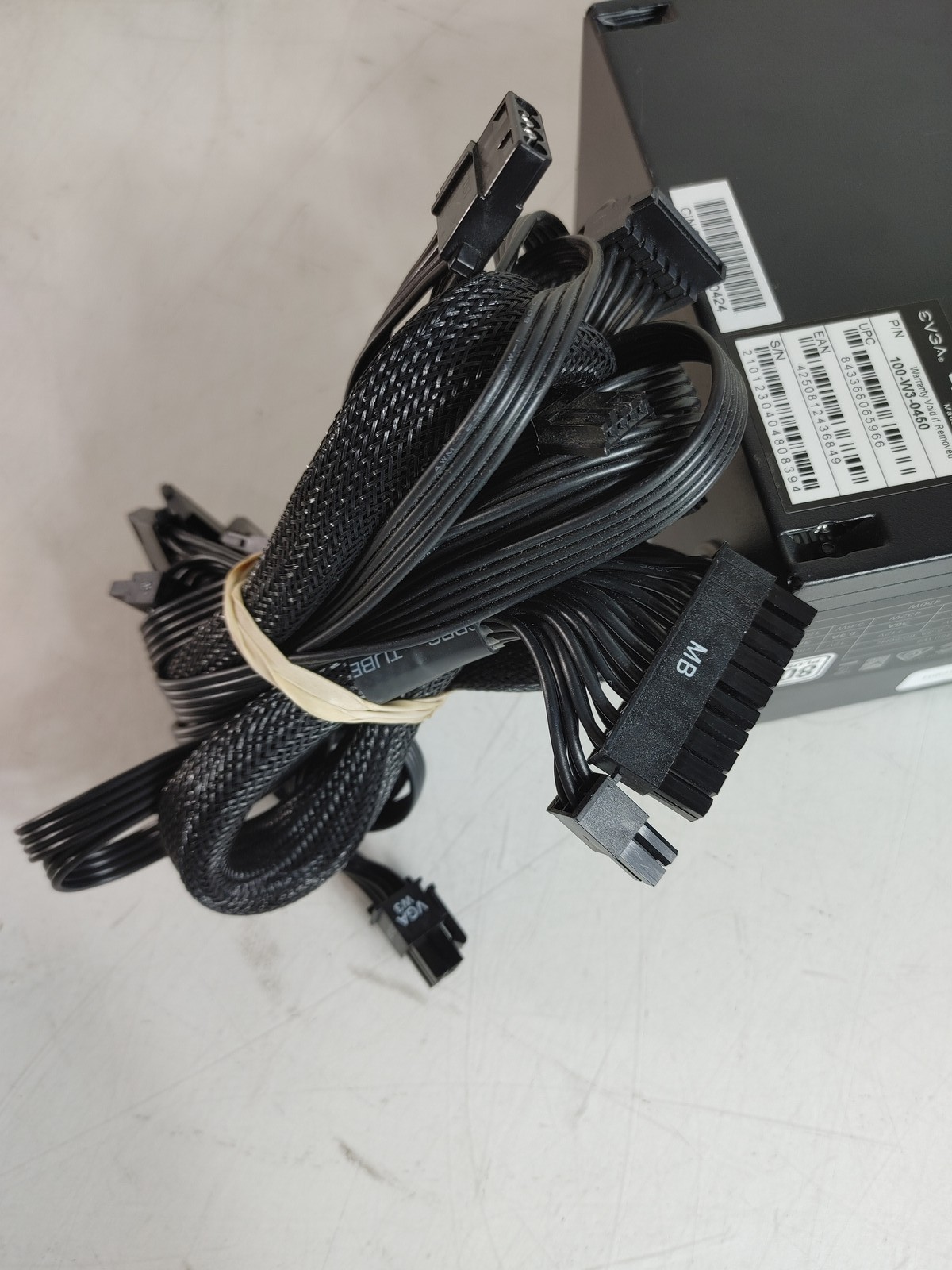 EVGA 450 W3 450 W 20+4 Pin ATX Desktop Power Supply 100-W3-0450