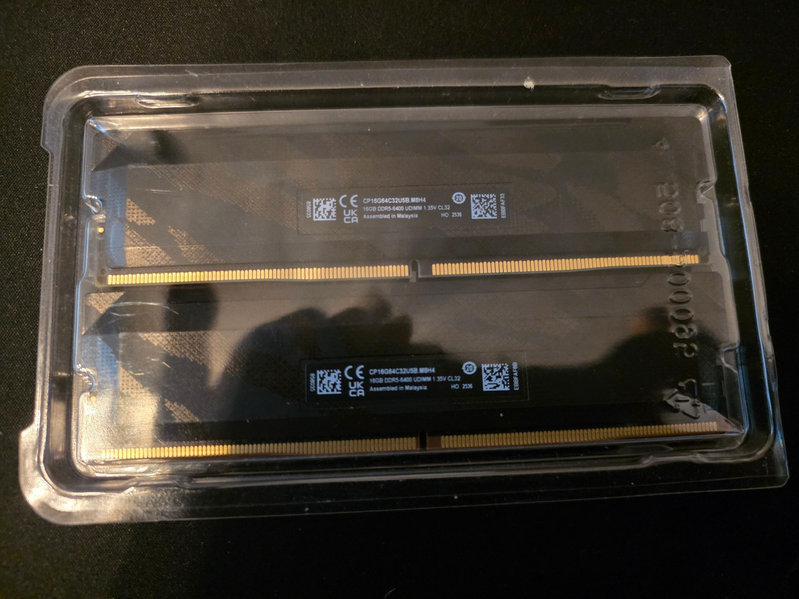 Crucial Pro OC 32GB (2x16GB) RAM DDR5 6400MHz CP2K16G64C32U5B