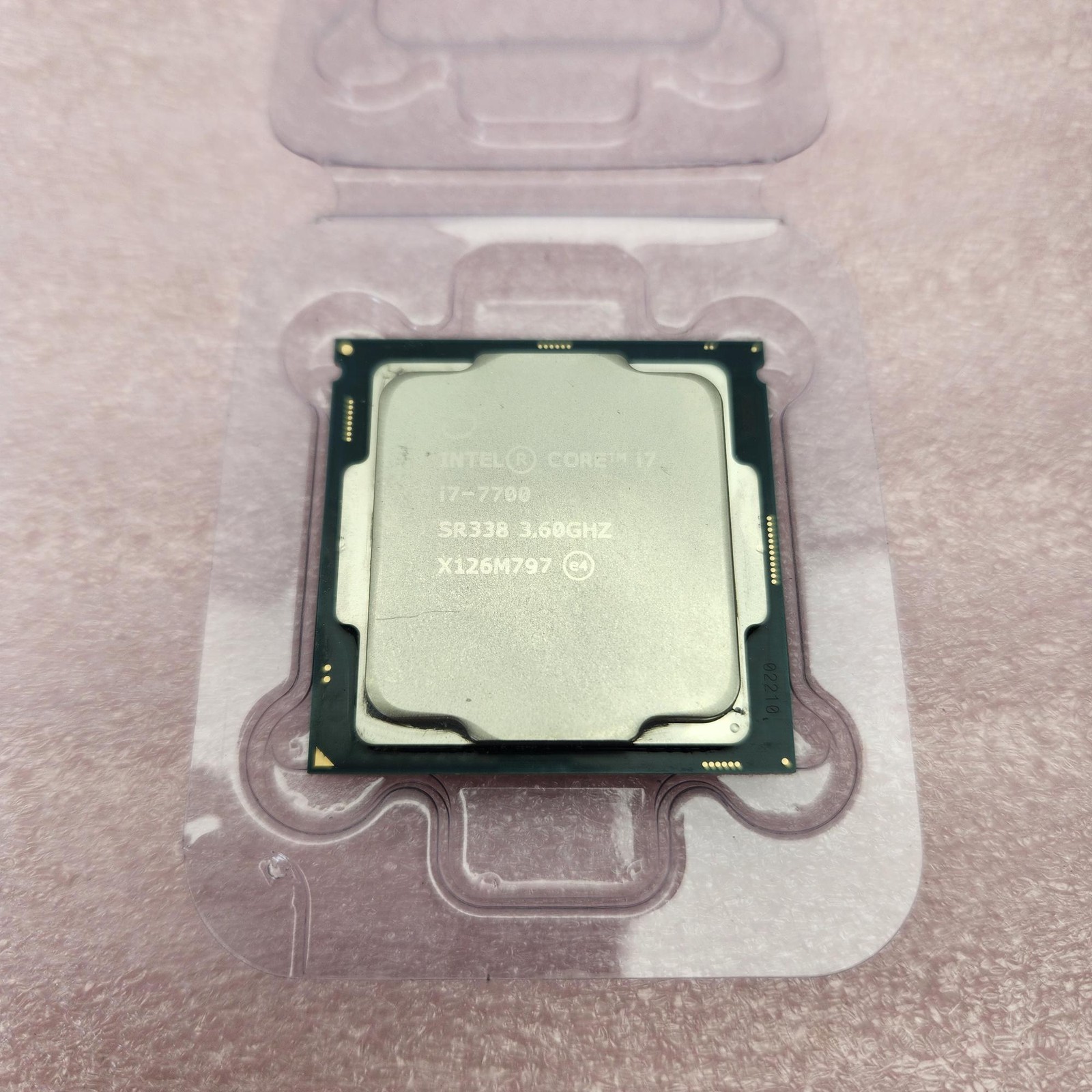 Intel Core i7-7700 SR338 3.6GHz 4-Core LGA 1151 Kaby Lake CPU Processor – Good
