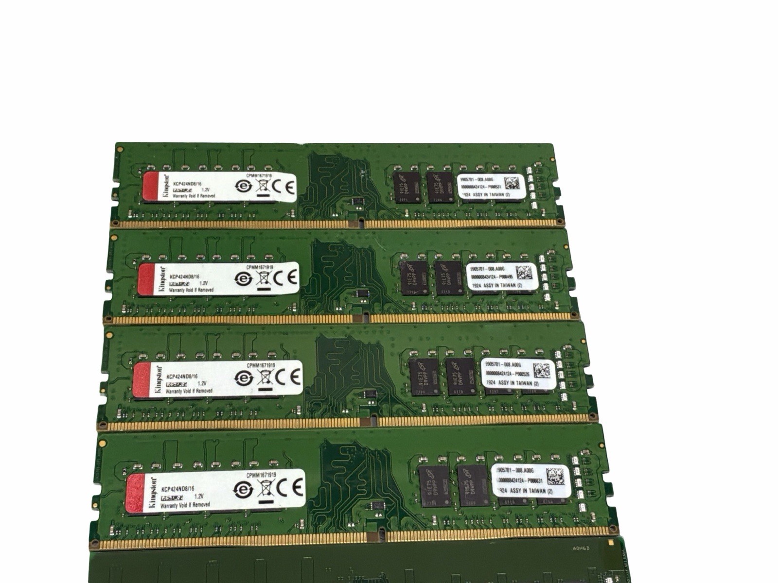 16GB DDR4 RAM UDIMM DESKTOP Mixed Speeds, Mixed Models, Mixed Brands Lot 7