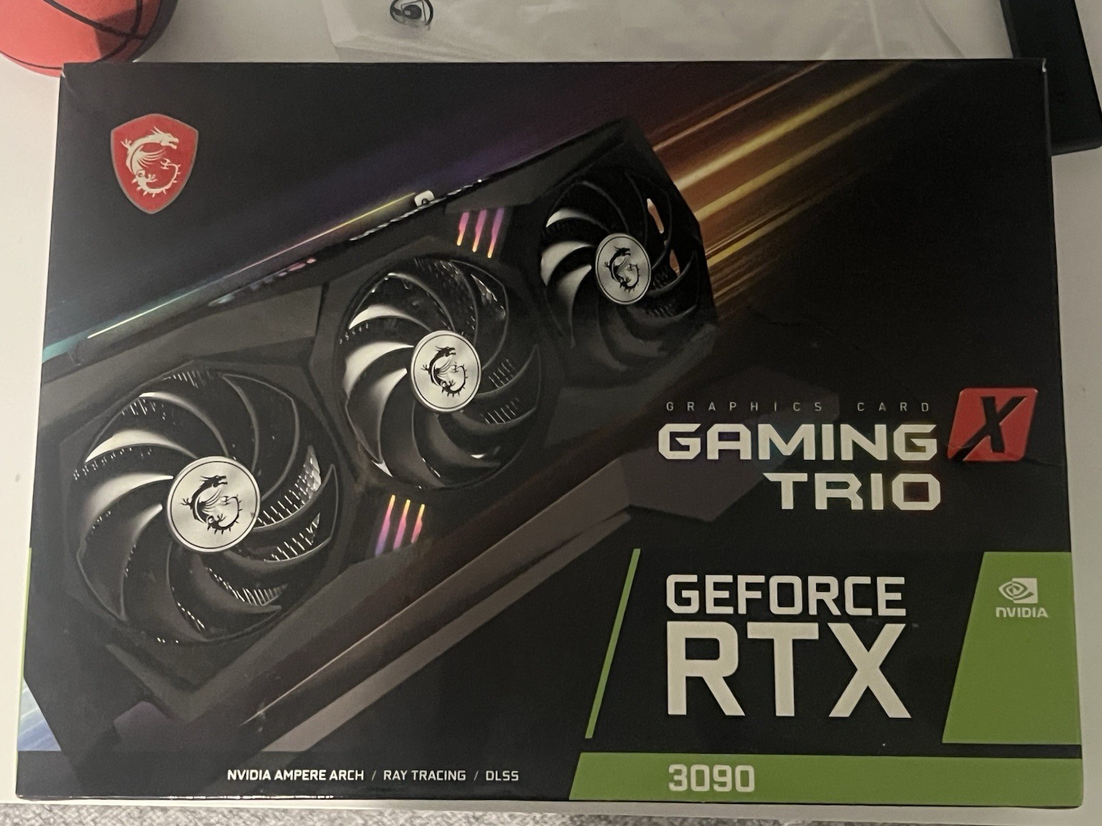 MSI GeForce RTX 3090 Gaming X Trio 24GB- Preowned With All Original Packaging