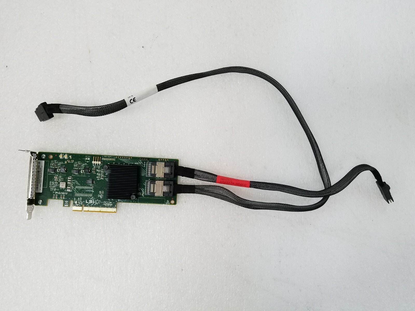 LSI SAS 9201-8i H3-25268 6Gbps SAS/SATA PCI Raid Controller Card