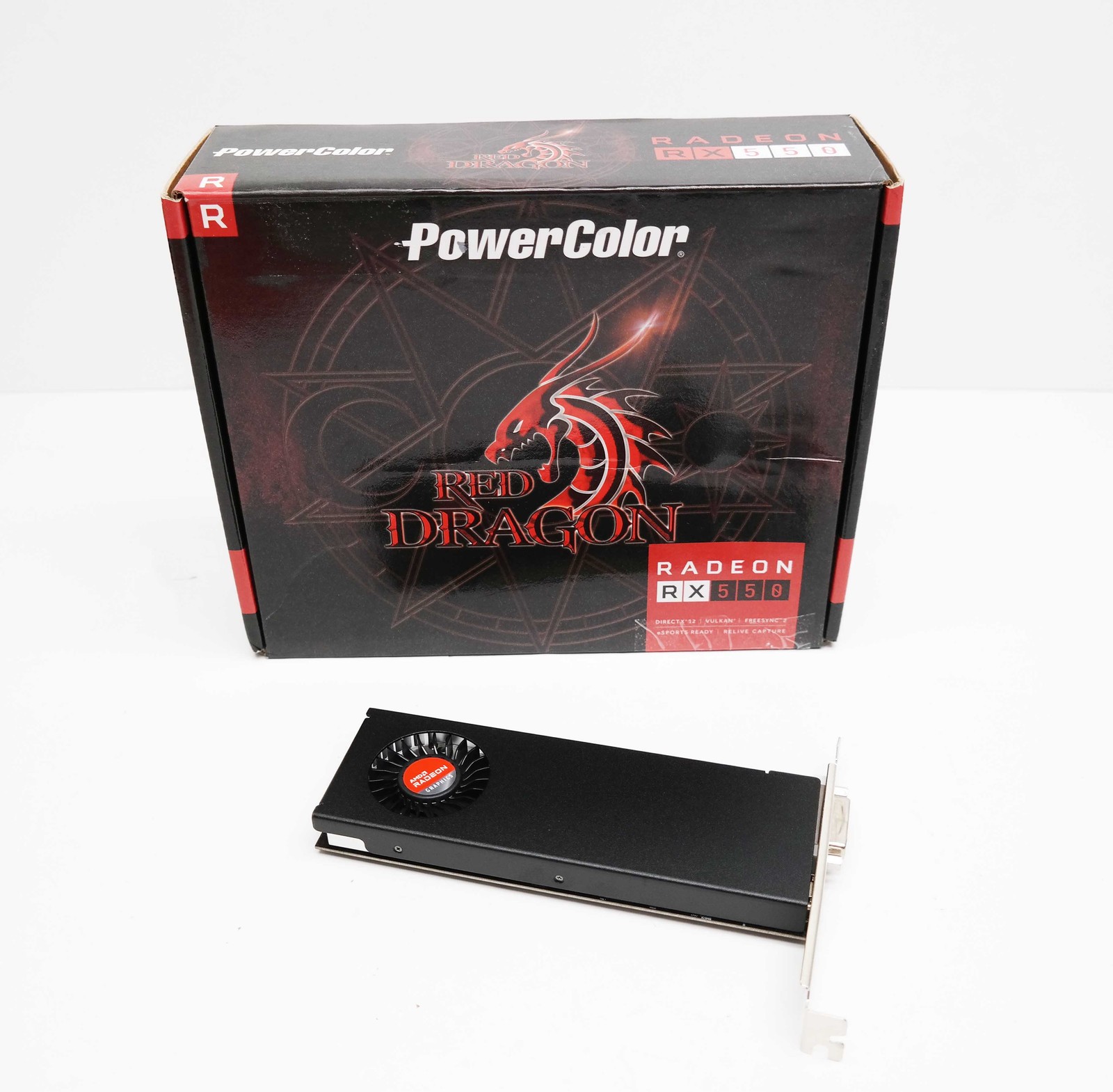 Powercolor Red Dragon Amd Radeon RX550 2GB GDDR5 PCIe 3.0 Video Card