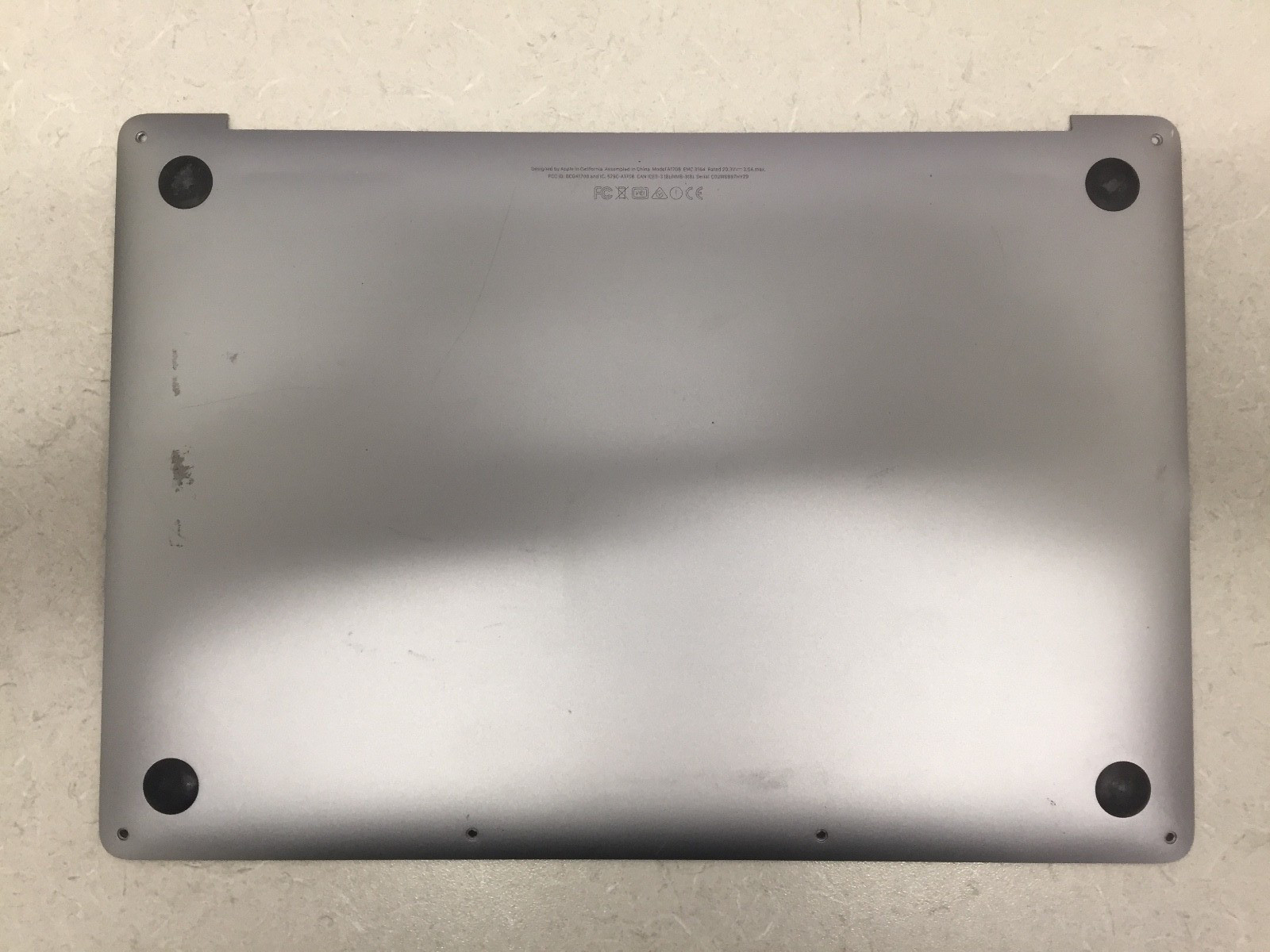 OEM GENUINE MacBook Pro A1708 Bottom Case Cover (Screws not included)