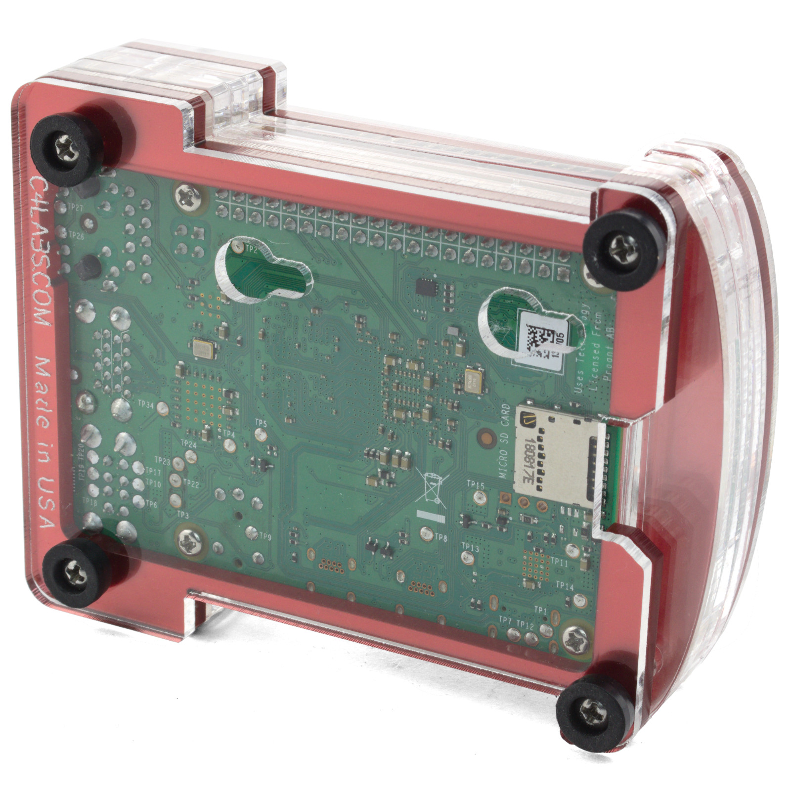 C4Labs Case kit for Low Profile ICE Tower (not included) and Raspberry Pi 3B+/4B