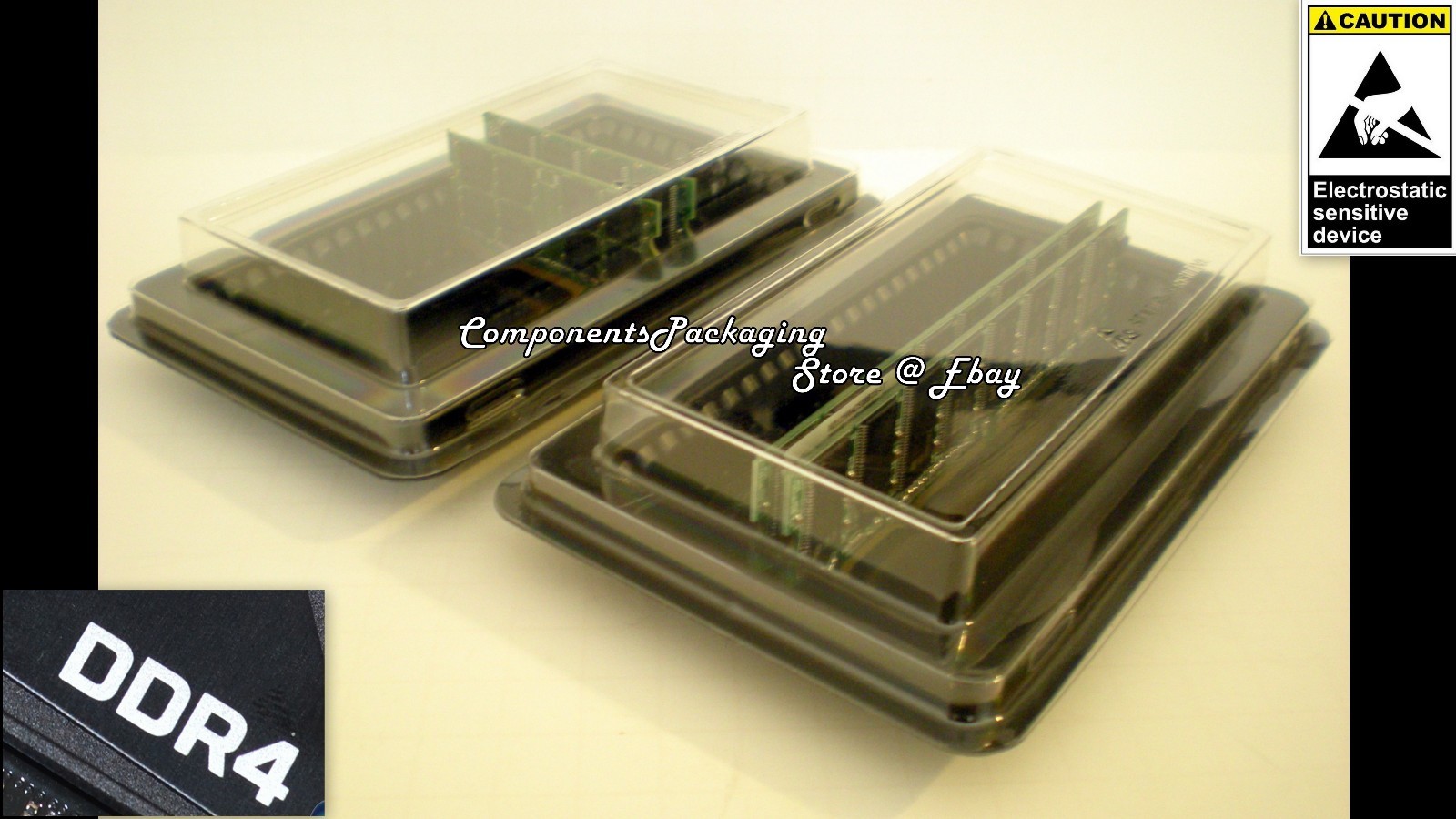 DDR4 DRAM Memory Tray Case Tray for Server Desktop PC DIMM – Lot of 5 10 20 45