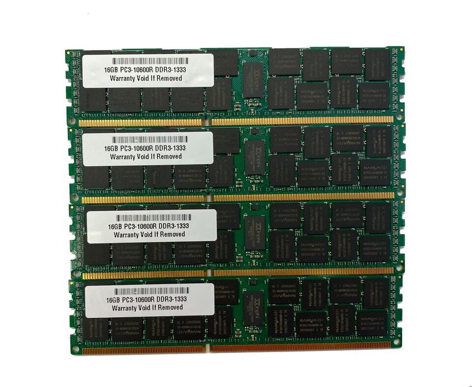 64GB 4X16GB Memory for ASUS ESC Server ESC2000 G2 ECC Registered DIMM RAM