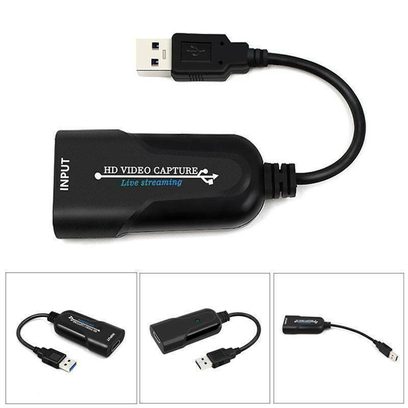 New HDMI to USB 3.0 Video Capture Card 4K 1080P 60fps Record For Live Streaming