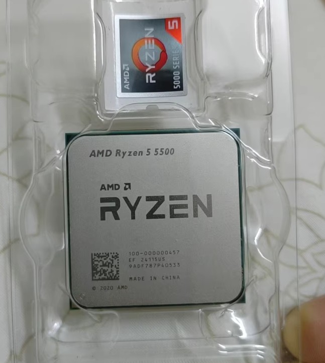 AMD Ryzen 5 5500 6 Core AM4 CPU Twelve-Thread 3.6GHz Processor 65W R5 5500