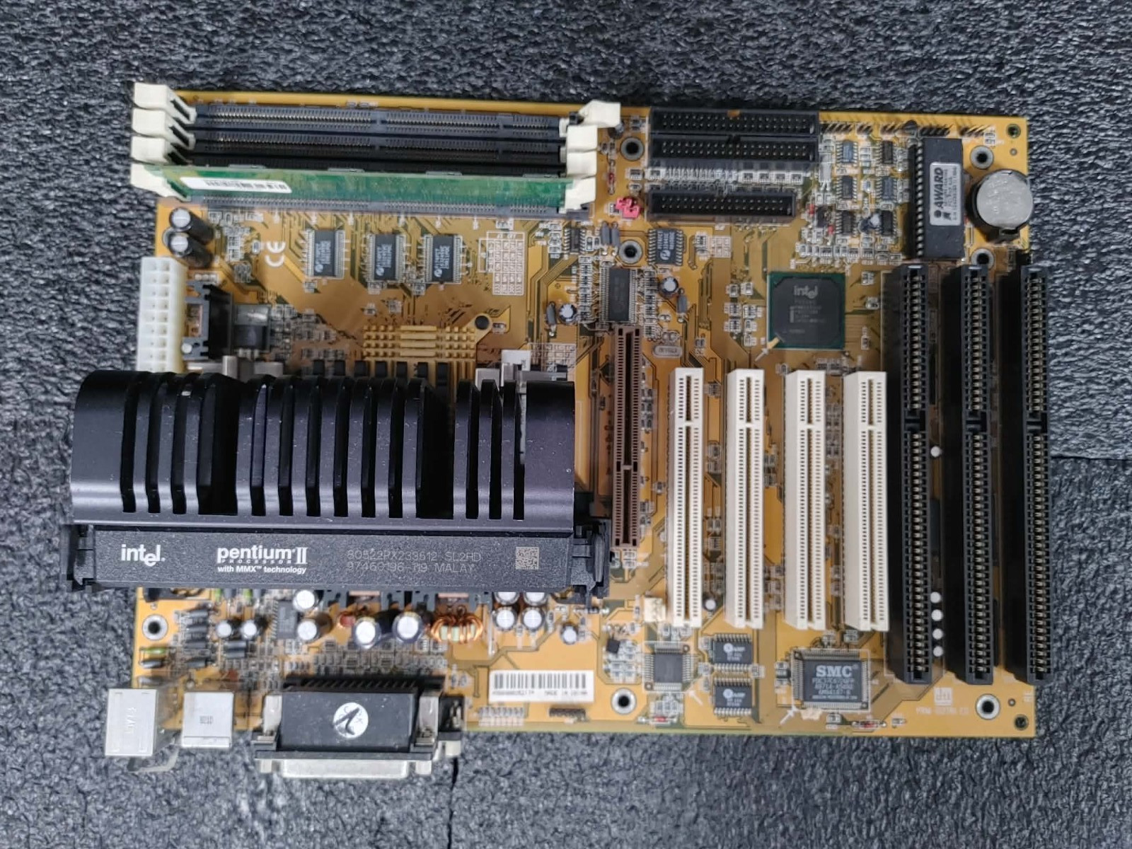 DTK PRM-0076I PENTIUM II SSZ25 SDRAM PC100 64MB Mother Board