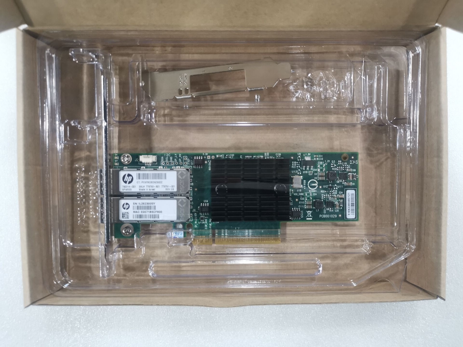 HP 546SFP=MCX312B-XCCT Mellanox ConnectX-3 Pro Dual Port 10Gb SFP US seller