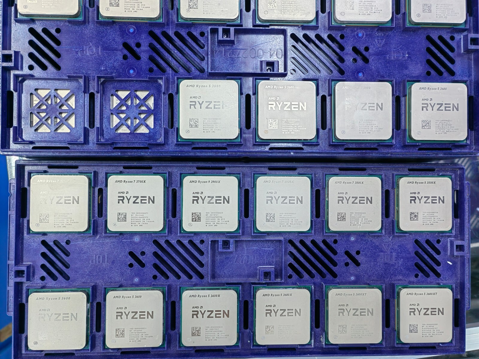 AMD RYZEN 9 3900X R7 3700X 3800X R5 3600XT 3600 3500X 4500 R3 4100 Sockt AM4