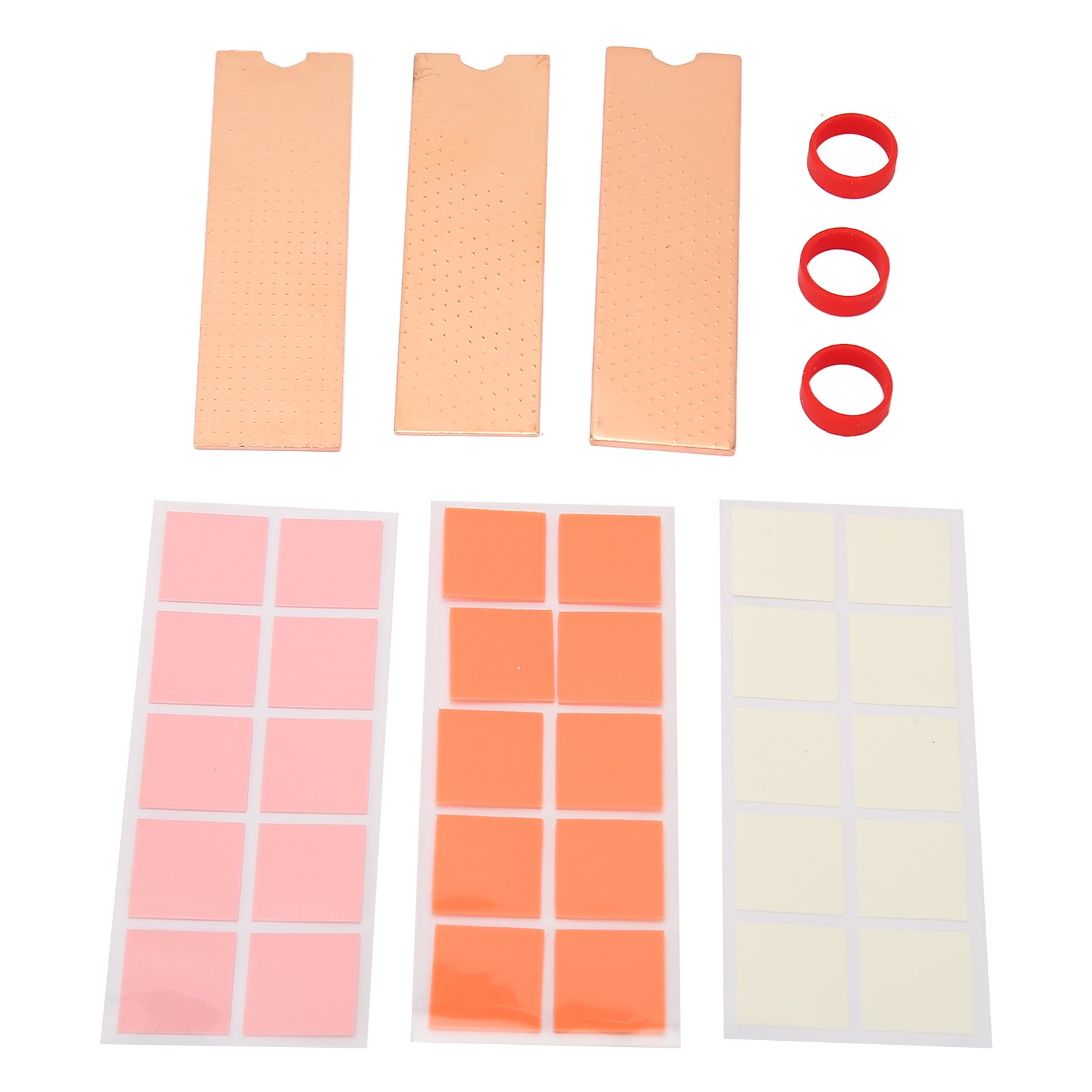 NVMe M.2 Heatsink Kit Rust Proof Precise Heat Dissipation SSD Heat Sink For BLJR