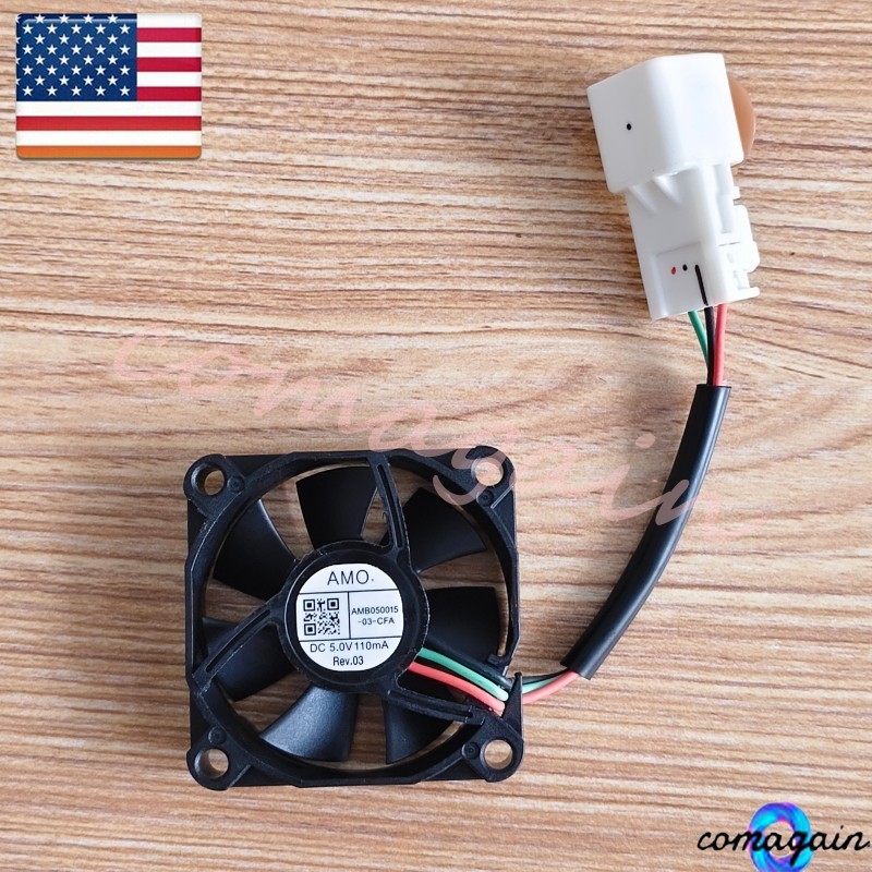 AMB050015-03-CFA Cooling Fan 5V 5015 3PIN DC 5.0V 110mA For AMO AMB050015-03-CFA