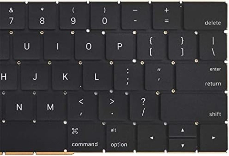 Keyboard Layout Replacement for MacBook Pro Retina Display Touch Bar Late 20…