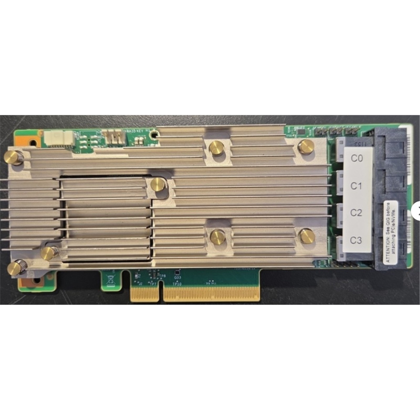 Dell MegaRAID 9461-16i 42PDX 4GB PCIe 3.1 x8 SAS/SATA RAID Controller Adapter NP